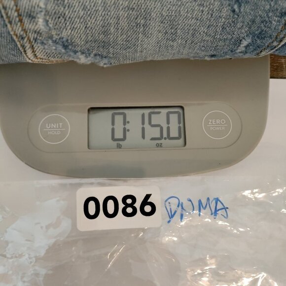 Zara Basic Z1975 Mid-Rise Raw Hem Denim Skinny Ankle Jeans Size 4 Women Blue - Picture 12 of 12